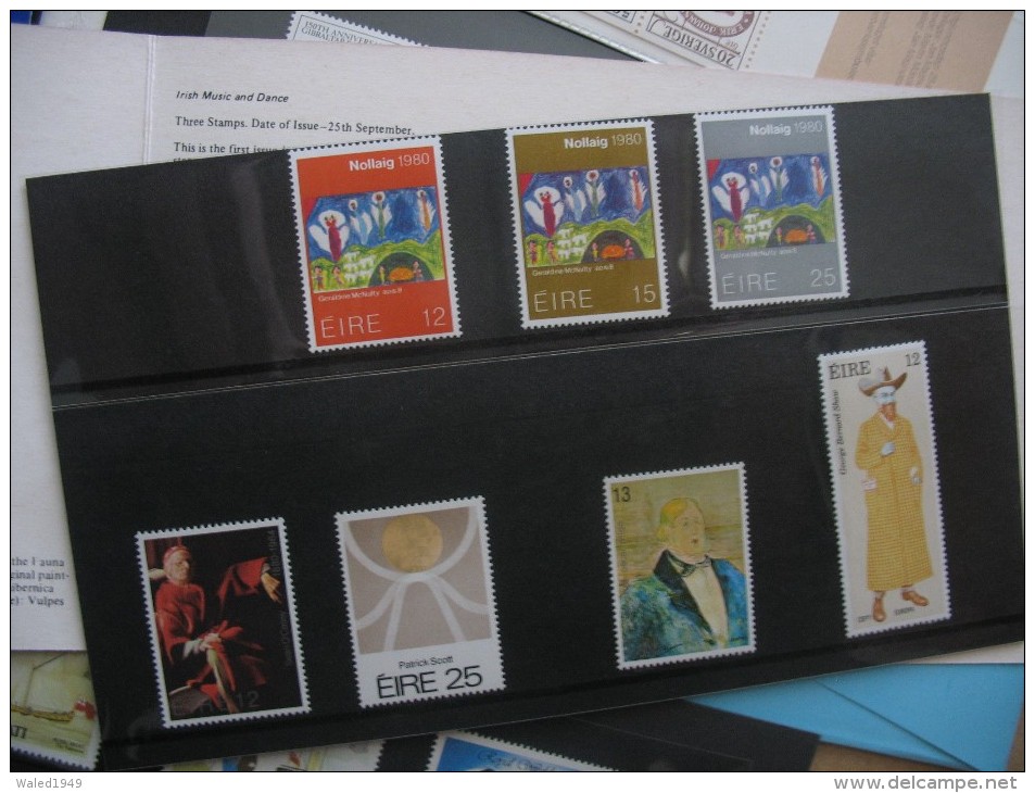 All world. Enormous lot of stamps, covers, fdc´s, commemorative and year sets, Germany, Austria, etc. etc. See scans!.