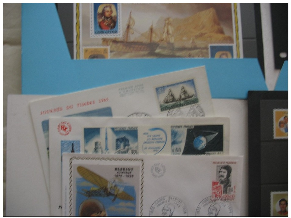 All world. Enormous lot of stamps, covers, fdc´s, commemorative and year sets, Germany, Austria, etc. etc. See scans!.