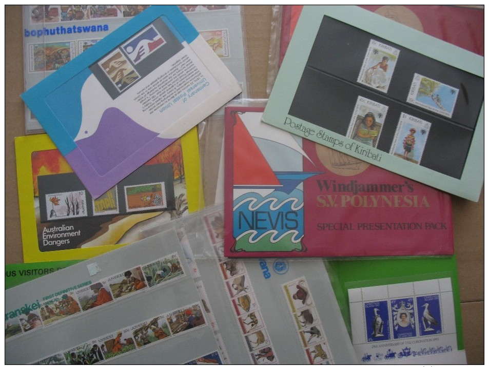 All world. Enormous lot of stamps, covers, fdc´s, commemorative and year sets, Germany, Austria, etc. etc. See scans!.