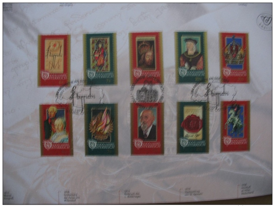 All world. Enormous lot of stamps, covers, fdc´s, commemorative and year sets, Germany, Austria, etc. etc. See scans!.