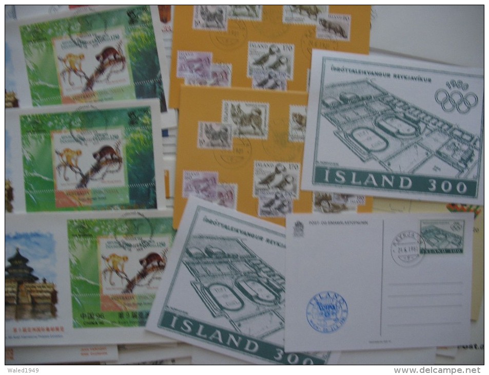 All world. Enormous lot of stamps, covers, fdc´s, commemorative and year sets, Germany, Austria, etc. etc. See scans!.