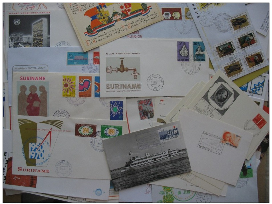 All world. Enormous lot of stamps, covers, fdc´s, commemorative and year sets, Germany, Austria, etc. etc. See scans!.