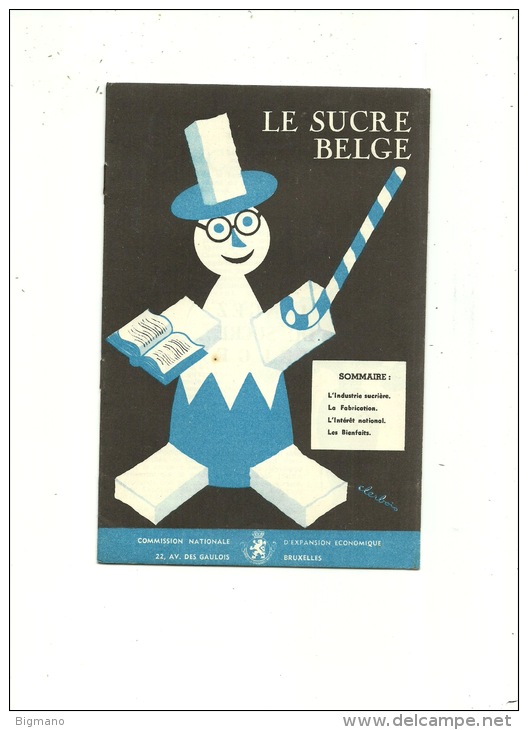 Brochure Sur Le Sucre Belge  ( 16 Pages ) - Publicités