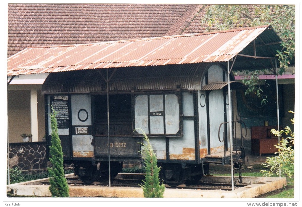 Gerbong Maut: WAGON Of The BONDOWOSO  DEATH TRAIN ´47 - Indonesia / Nederlands Indië - Treinen