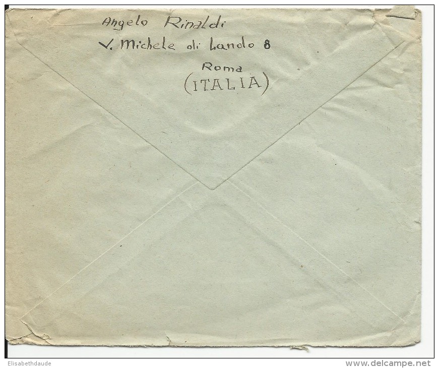VATICAN - 1948 - ENVELOPPE AIRMAIL Pour PHILADELPHIA (USA) - Lettres & Documents
