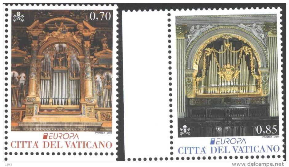 Mint Stamps  Europa CEPT 2014  From Vatican - 2014