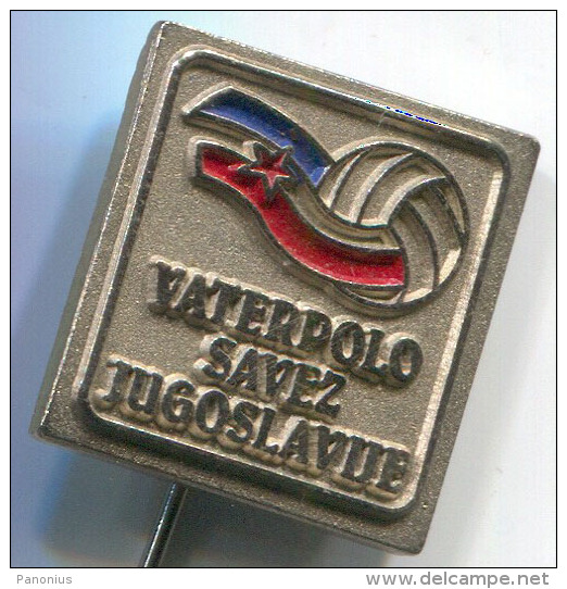 WATER POLO - Ex Yugoslavia, Federation, Vintage Pin, Badge - Water Polo