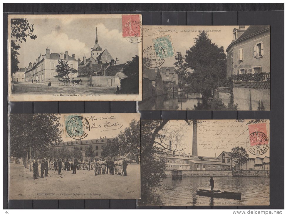 41 - Romorantin - Lot De 5 Cartes .... - Romorantin