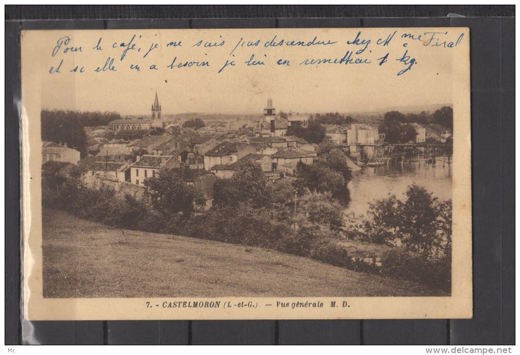 47 - Castelmoron - Vue Générale - Castelmoron