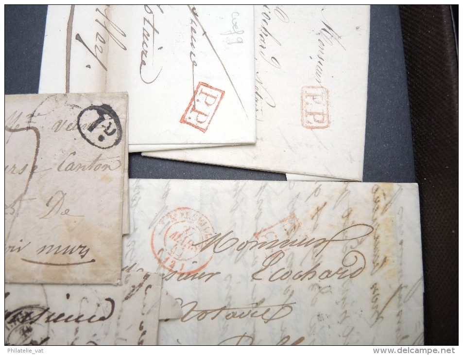 FRANCE - Lot De 9 Marques Postales - Détaillons Collection - NATURE - Bien étudier -  P17104 - 1849-1876: Période Classique