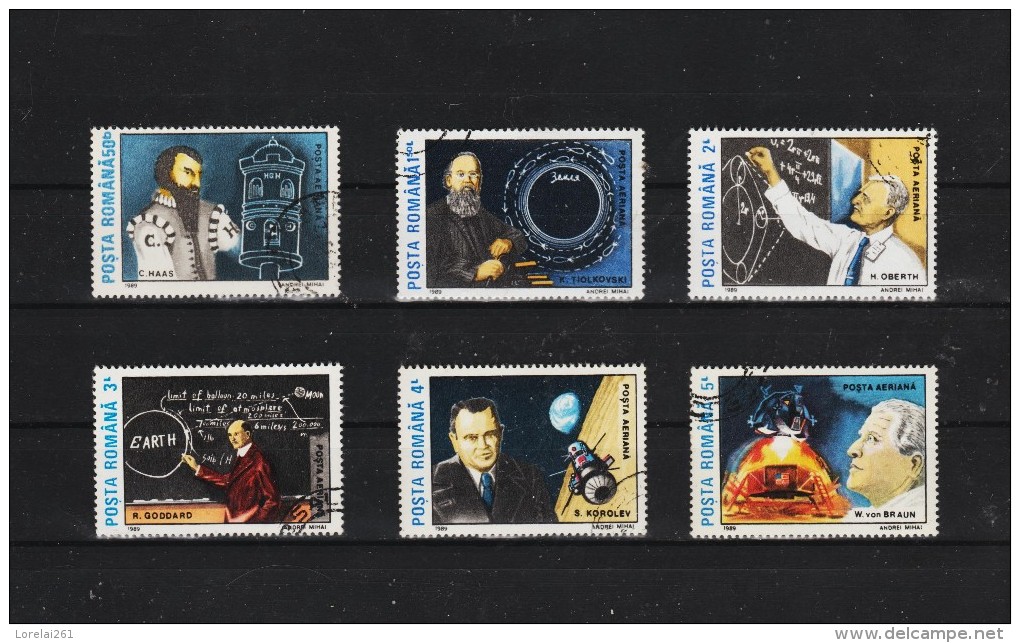 1989 -  2O ANNIV. DU L HOMME SUR LA LUNE  MI No 4575/4580 Et Yv P.A. - Usado