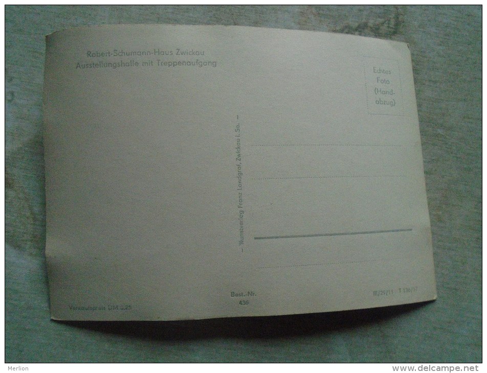 Germany  - Zwickau, Robert-Schumann-Haus, Ausstellungshalle Mit Treppenaufgang    137784 - Zwickau