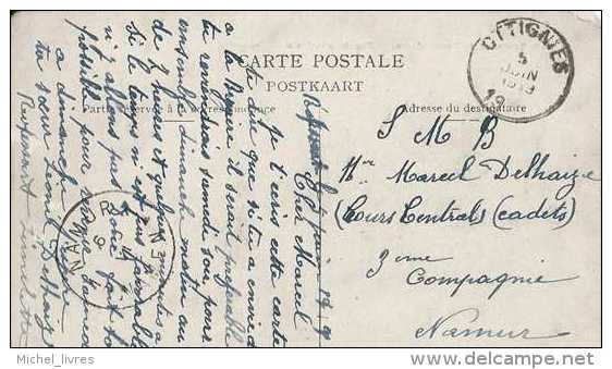Basse-Wavre - Petit Séminaire - Façade Principale - Circulé En 1919 - NB - BE - Wavre