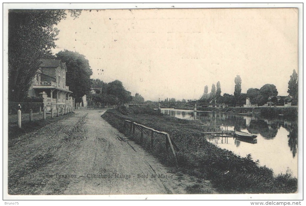 94 - LE PERREUX - Chemin De Halage - Bord De Marne - Le Perreux Sur Marne