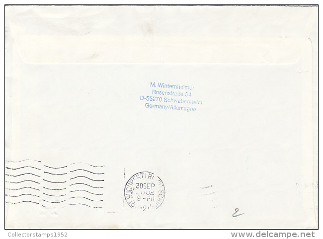 37683- BERLIN MUSEUM ISLAND, COVER STATIONERY, 2002, GERMANY - Sobres - Usados