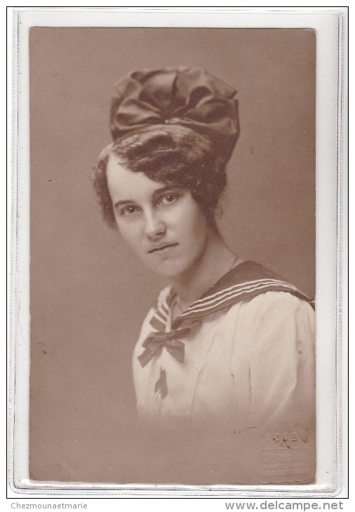 REPUBLIQUE TCHEQUE TCHEQUIE - ADALBERTINUM - UNE FEMME - CARTE PHOTO - Tchéquie