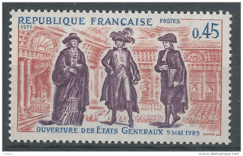 France, Estates General (1789), 1971, MNH VF - Unused Stamps