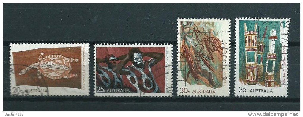 1971 Australia Complete Set Art,kunst Used/gebruikt/oblitere - Gebruikt