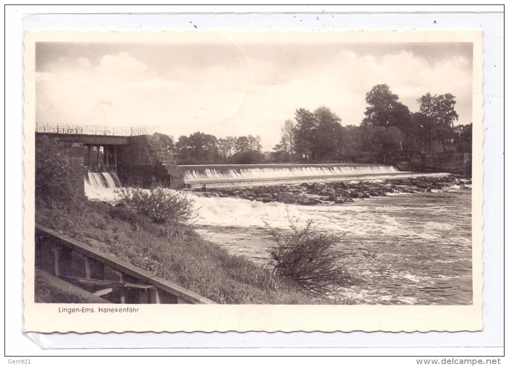 4450 LINGEN, Hanekenfähr, 1954 - Lingen