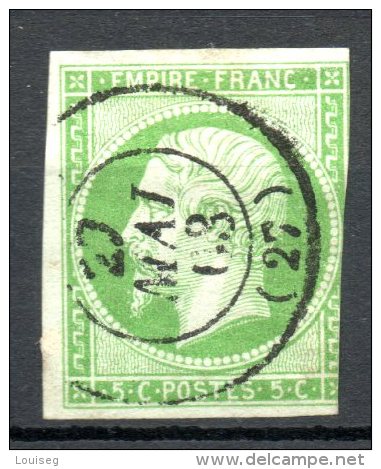 FRANCE Oblitéré Napoléon   N° 12 - 1852 Louis-Napoléon