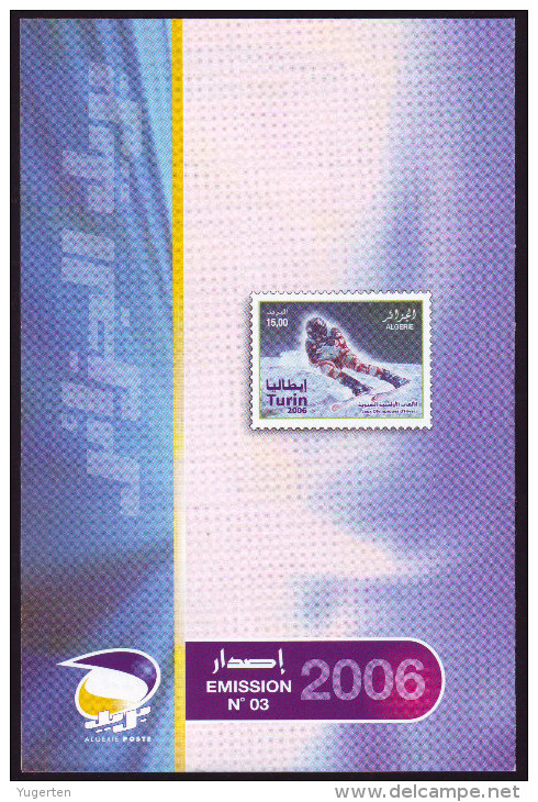 DZ 2006 - Notice Folder Brochure Leaflet - Jeux Olympiques Turin - Olympic Games Torino - JO Olympics Olympische Spiele - Invierno 2006: Turín