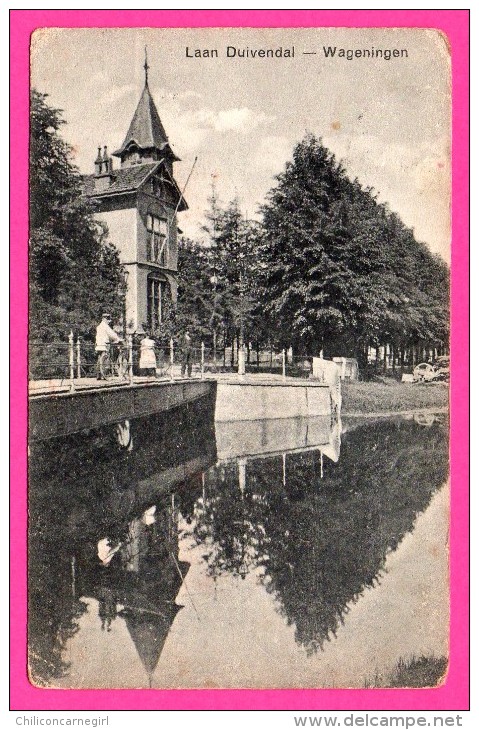 Wageningen - Laan Duivendal - Animée - G. NORDHOLT - 1912 - Wageningen