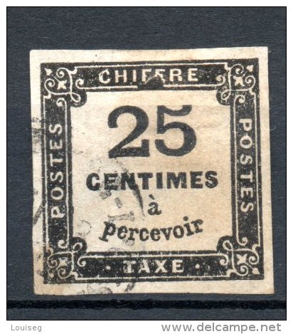 FRANCE Timbre Oblitéré    Taxe   N° 5 - 1859-1959 Afgestempeld