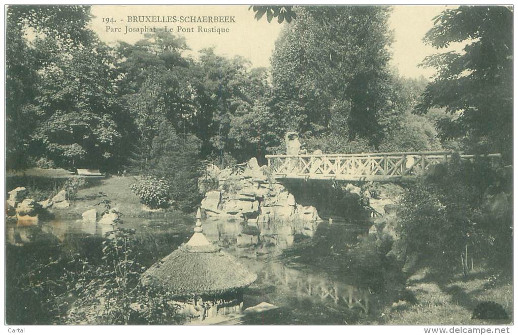 BRUXELLES-SCHAERBEEK - Parc Josaphat - Le Pont Rustique - Schaerbeek - Schaarbeek