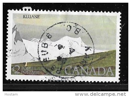 CANADA, 1979, USED, # 727 HIGH-VALUE NATIONAL PARK: KLUANE NATIONAL PARK $ 2.00         WYSIWYG - Used Stamps