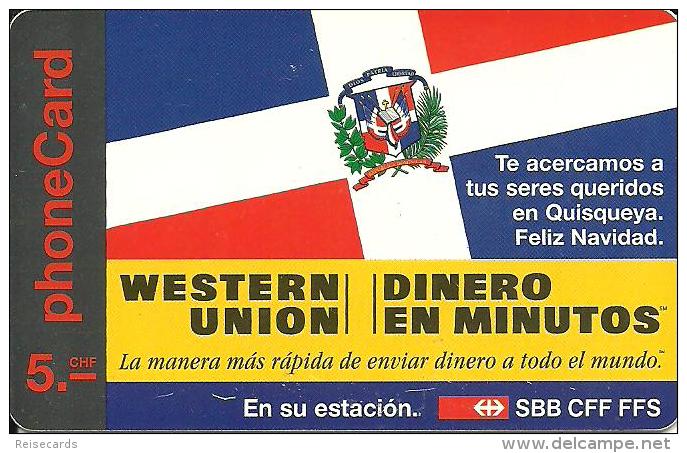 Prepaid: Western Union - En Su Estación SBB CFF FFS - Schweiz