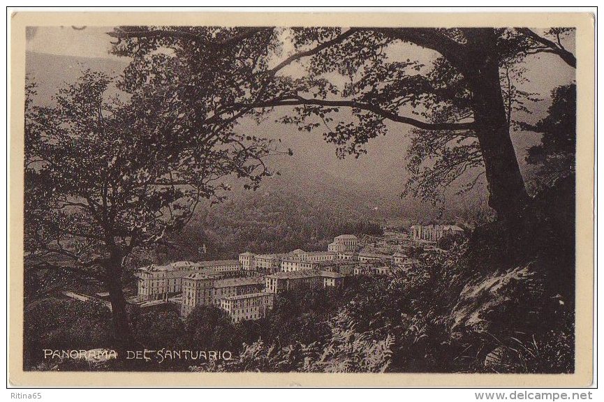 BI2 !!! OROPA PANORAMA DEL SANTUARIO FOTO 1928 F.P. !!! - Altri & Non Classificati