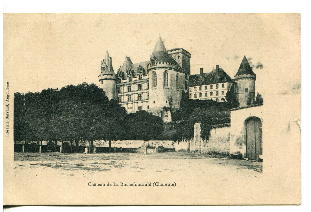 16 Charente -circulée - Château De La Rochefoucauld - Autres & Non Classés