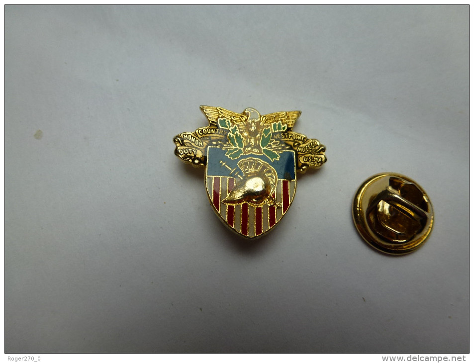 Beau Pin´s , Armée Militaire , Duty Honor Country , Westpoint , USMA , Académie Militaire US - Militaria