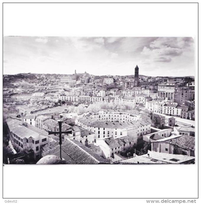 ZRGZTPA4363-LFTD10686.Tarjeta Postal De ZARAGOZA.Edificios,plaza De Toros,iglesias.Vista PARCIAL DE TARAZONA - Zaragoza