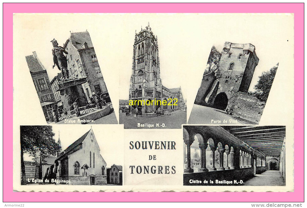 CPSM TONGRES  Souvenir - Tongeren