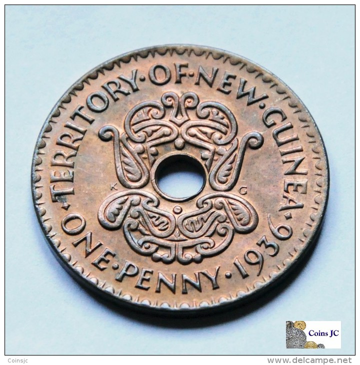 Papua New Guinea - 1 Penny - 1936 - Papouasie-Nouvelle-Guinée