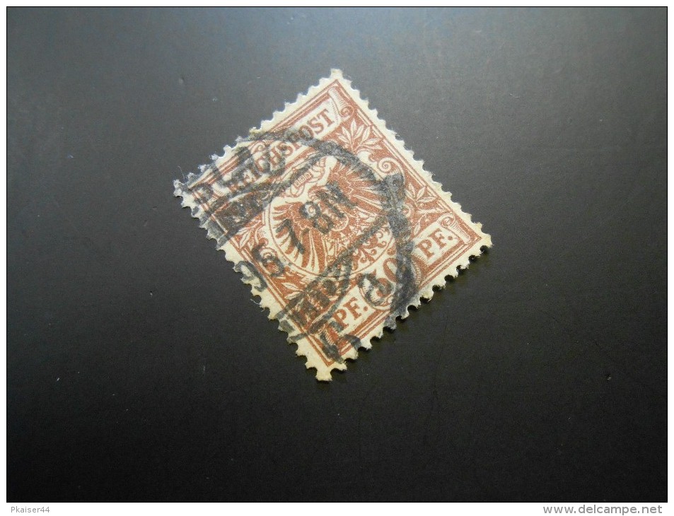 D.R.Mi 50 - 50Pf - Freimarken  1880-89 - Used Stamps