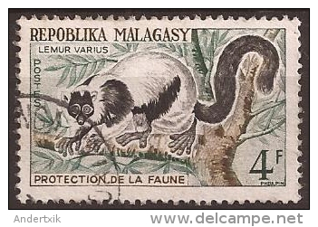 Madagascar, LERMUR, Protección De La Fauna - Madagascar (1960-...)