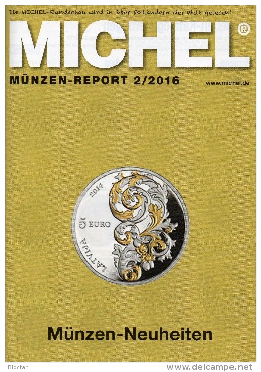 Briefmarken MICHEL Rundschau 2/2016 Neu 6€ New Stamps Of The World Catalogue/magacine Of Germany  ISBN 978-3-95402-600-5 - German (from 1941)