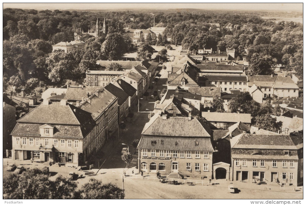 ÄLTERE POSTKARTE NEUSTRELITZ PANORAMA GESAMTANSICHT Ansichtskarte AK Cpa Postcard - Neustrelitz