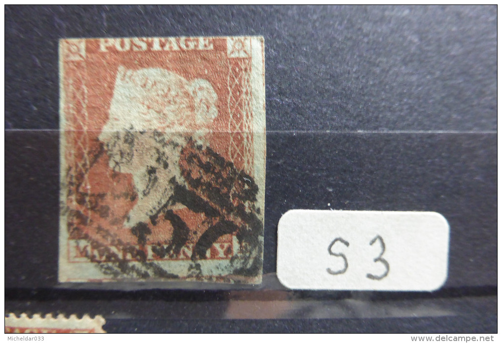 GB 1 P Rouge Scott 3 - Used Stamps