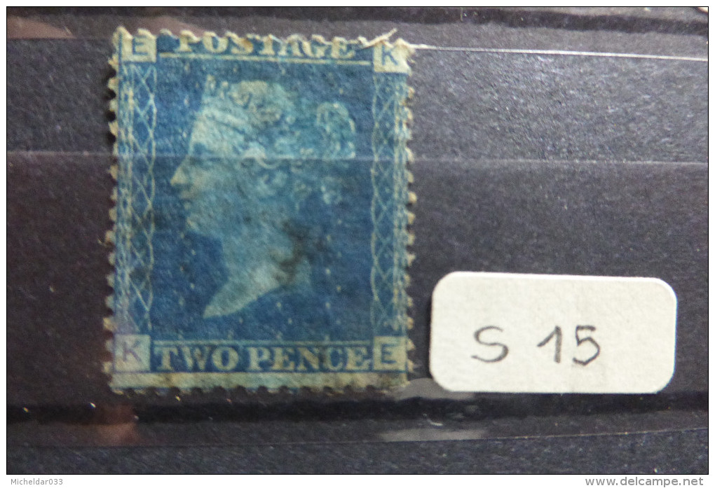 GB 2 P Bleu Scott 15 - Used Stamps