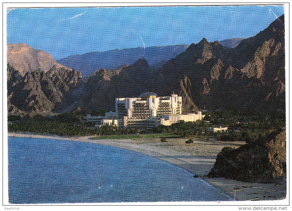 Oman - ´AL BUSTAN PALACE HOTEL´ (an Inter Continental Hotel) - Sultinate Of Oman  - (Red METERMARK) - Oman