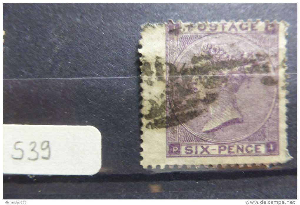 GB 6p Lilas  1862 Scott 39 - Ohne Zuordnung