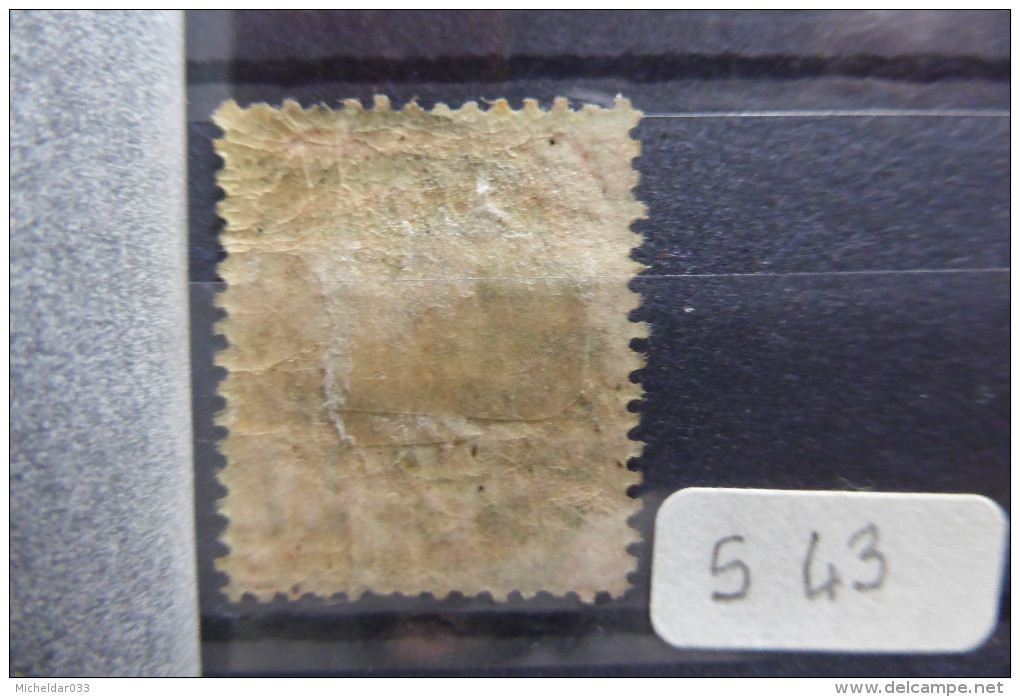 GB 4p Vermillon   1865 Scott 43 - Non Classificati