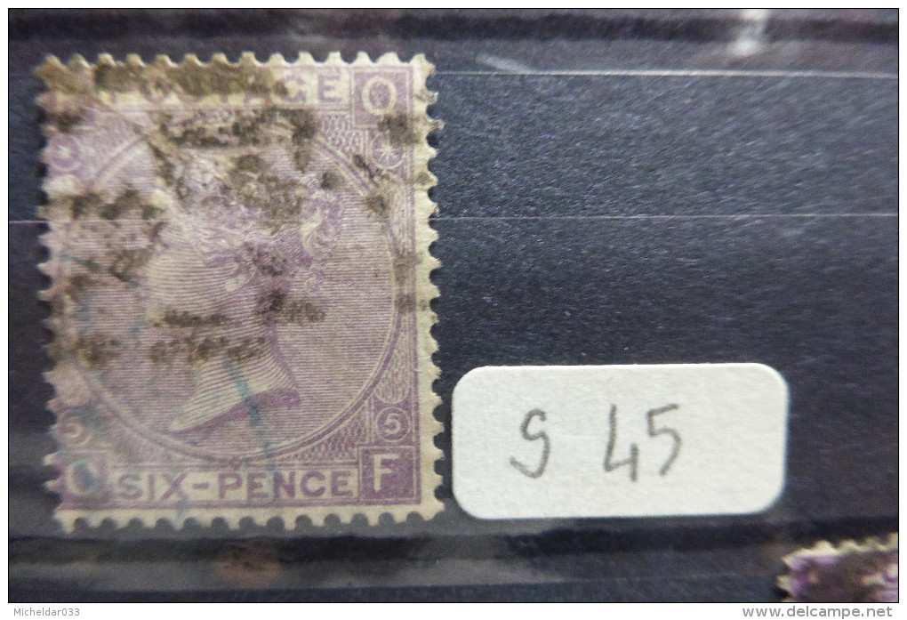 GB 6p Lilas  1865 Scott 45 - Unclassified