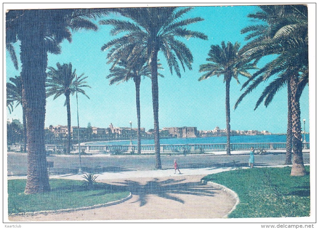 Tripoli - View On The Sea Front / Veduta A Mare - 1965 - (Libya / Libia) - Libië