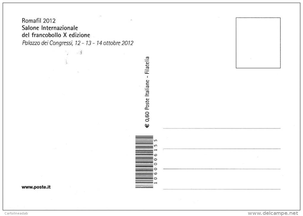 [MD0624] CPM - ROMAFIL 2012 - POSTE ITALIANE - CON ANNULLO 12.10.2012 - NV - Expositions