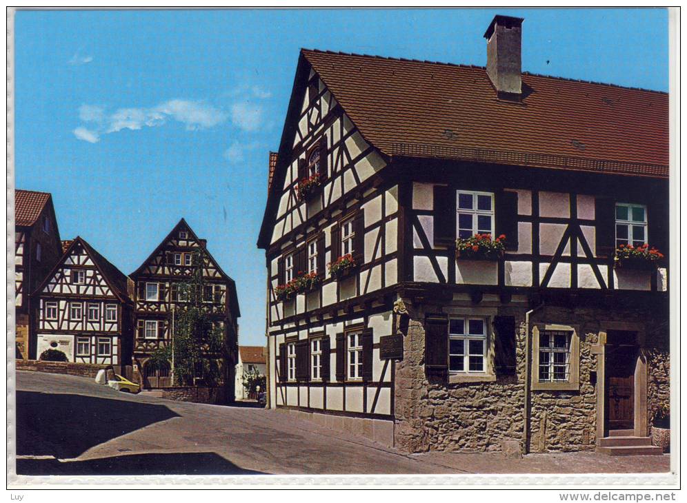 MARBACH Am Neckar, SCHILLER's Geburtshaus - Marbach