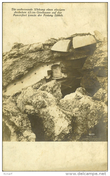 CP De LONCIN " Panzerfort Loucin Der Festung Lüttich " - Ans